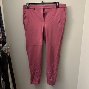 Pink Ankle Trousers